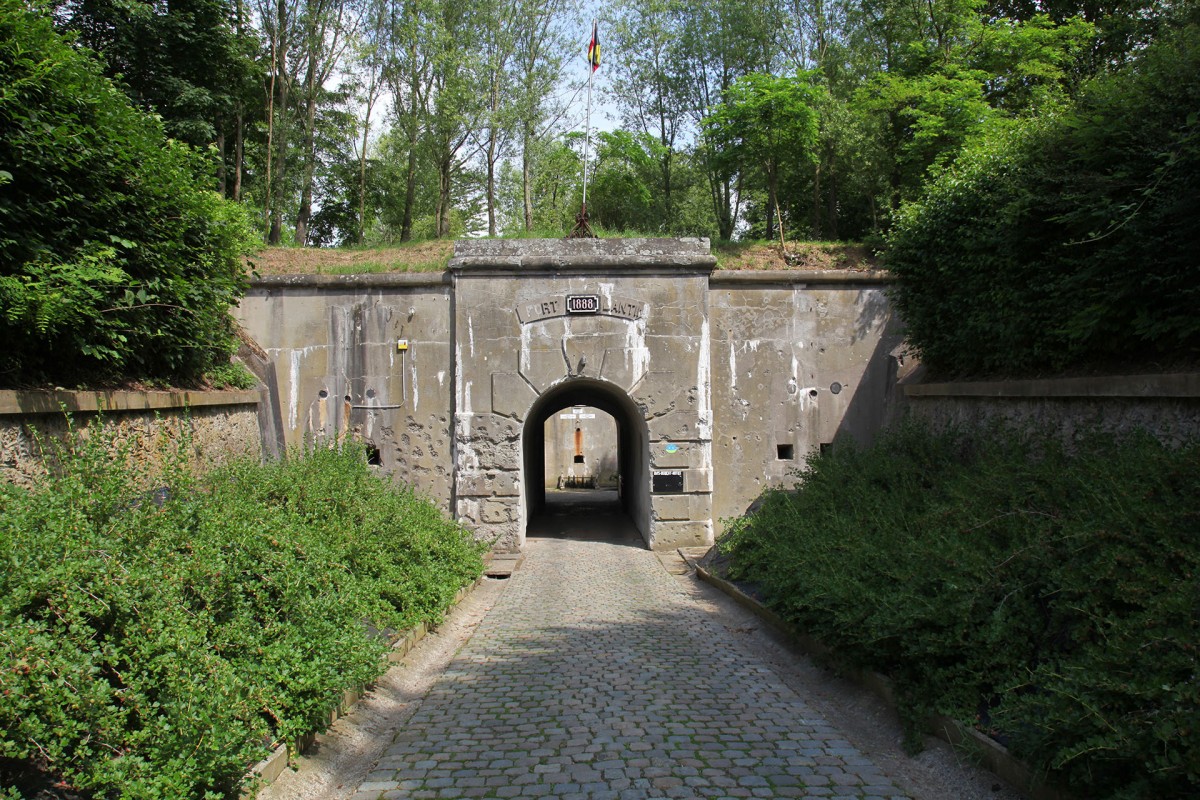 Fort de Lantin - Entrée du Fort