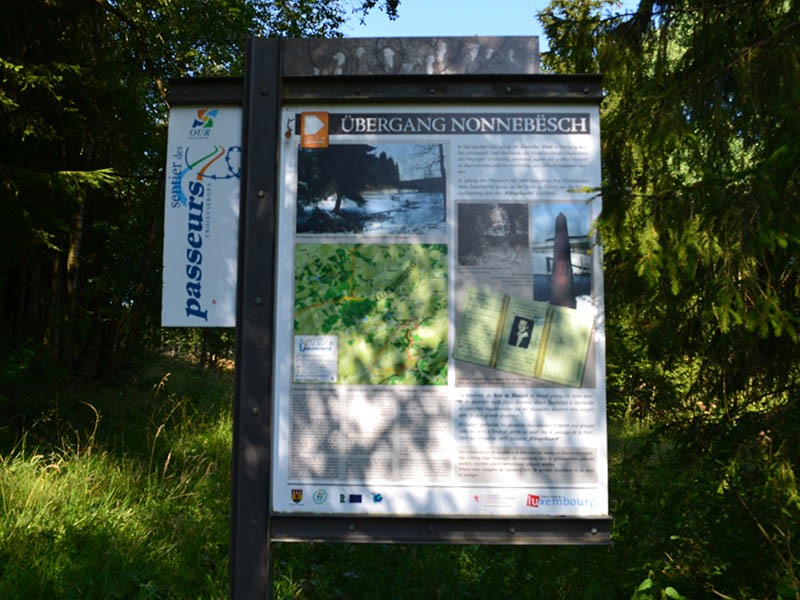 Fluchthelferweg in Ulflingen